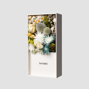 THISBEE FLOWER BOX「GREEN & WHITE」